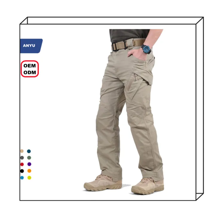 Özel Logo taktik artı boyutu erkek pantolon ve pantolon kargo erkek pantolon