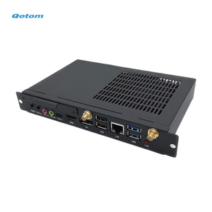 Qotom Low Power Black <strong>Thin</strong> <strong>Client</strong> Remote Desktop PC Mini <strong>Computer</strong> Intel Mini PC Core I7 OPS - Product Image 2