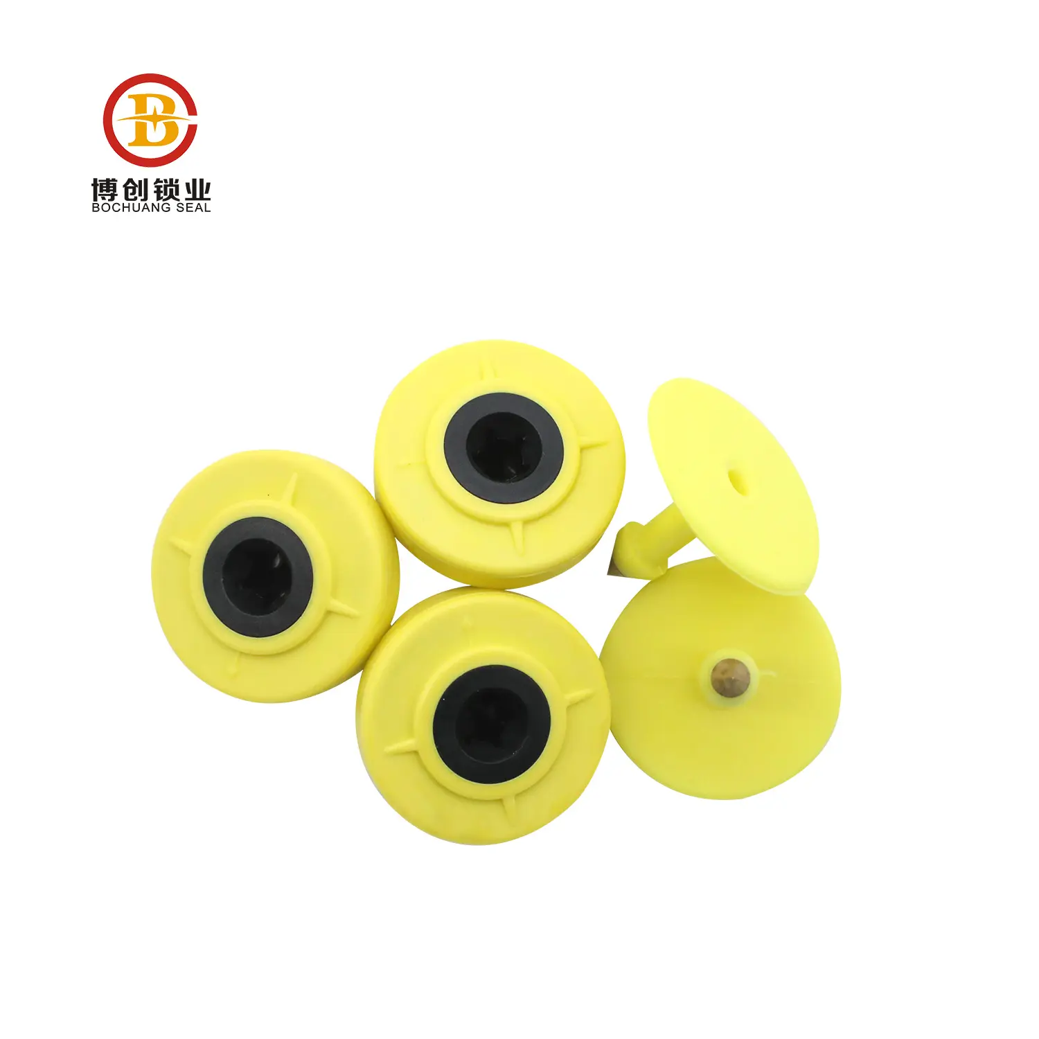 BCE108 chip rfid ear tag for cattle cow tracking system ear cow tags rfid