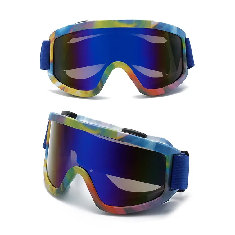 Custom Anti-Fog Oem Snowboard Clear Goggles Ski Sunglasses Anti Snow Goggles Glasses Transparent For Men