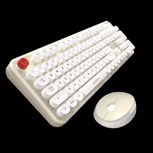Teclado inalámbrico Multimedia de tamaño completo 104G delgado de 2,4 teclas y ratón, teclado de ordenador silencioso de oficina para tableta y portátil - Product Image 4