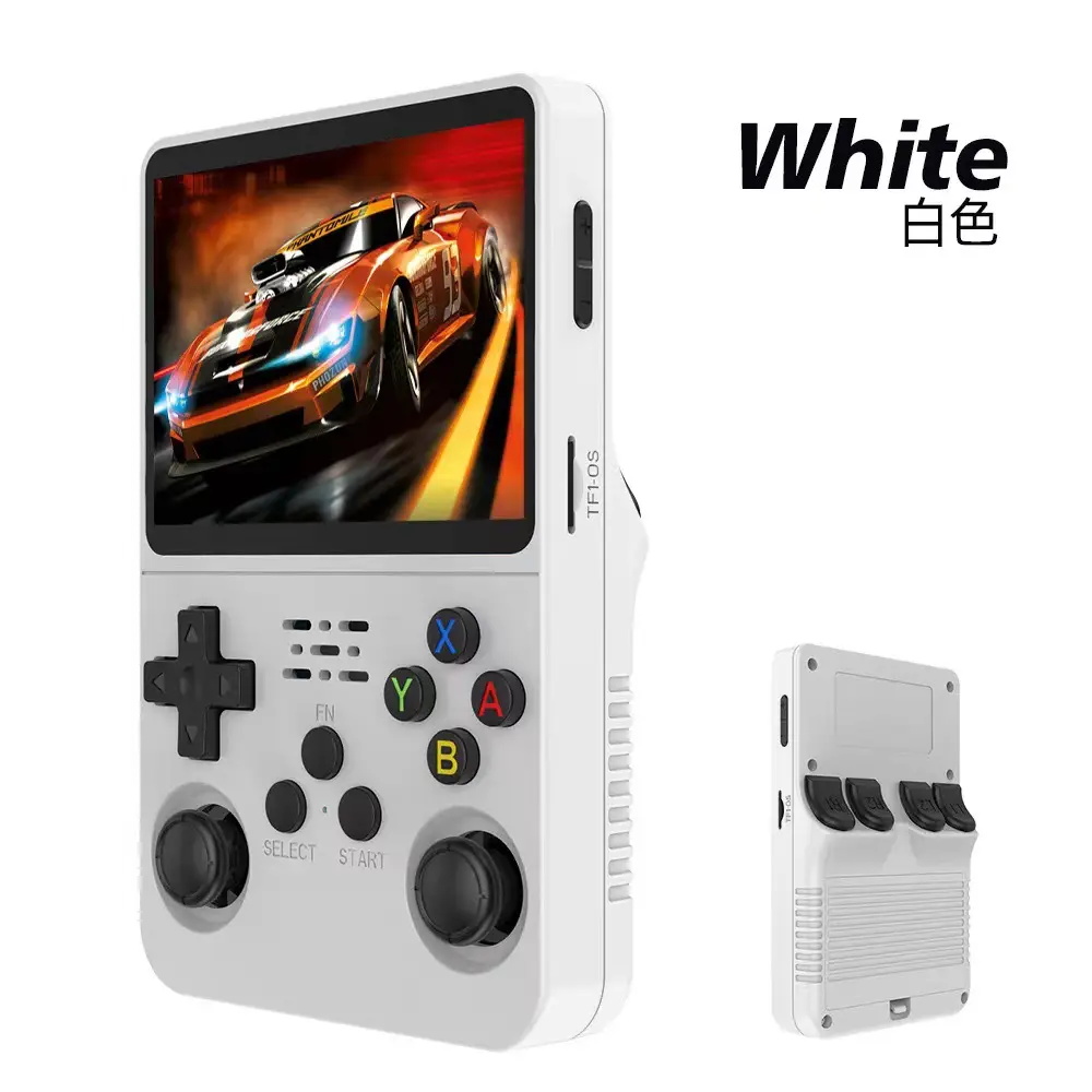 R36S MINI 휴대용 게임 콘솔 게임 패드 스틱 3.5 인치 화면 레트로 휴대용 포켓 비디오 게임 플레이어