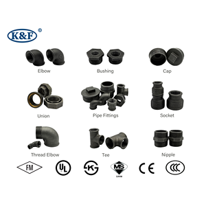 Kanaifu Clip <strong>Type</strong> Tubular Elbow <strong>Swivel</strong> Zinc Plated Iron Pipe Fittings with Threaded Connection for Refrigerant Vpipe - Product Image 3