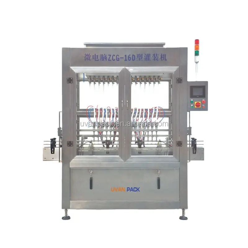 ZCG-16D yüksek viskoziteli sıvı sabun dolum makinesi ve cam şişe dolum makinesi dolum makinesi dolum makinesi ry