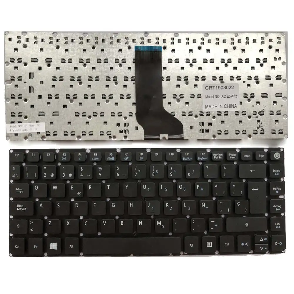 Per Acer e5-473 Spagnolo layout di tastiera del computer portatile