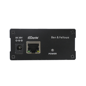 Sistema de entrada auxiliar de micrófono equilibrado, conector phoenix, Dante Audio I/O con fuente de alimentación de 12V DC - Product Image 6