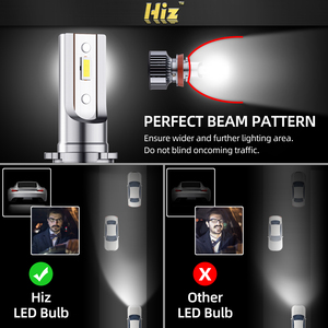 H11 H8 H9หลอดไฟหน้า LED 6500K สีขาวนวล60W 10000LM 9006 HB4 H1 H3 H4 H13โคมไฟ Super Bright สำหรับรถยนต์ - Product Image 3