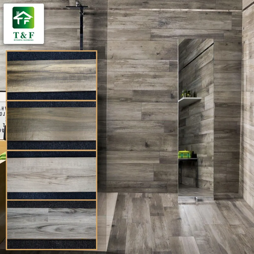 Interni ed esterni casa di design 20x100 piastrelle di ceramica struttura di legno porcellana piastrelle venature del legno piastrelle di ceramica