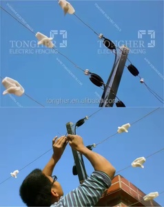 High Quality UV Stabilized End <strong>Strain</strong> Plastic Black Electric Fencing <strong>Insulator</strong> for Post Terminal Corners <strong>Insulators</strong>