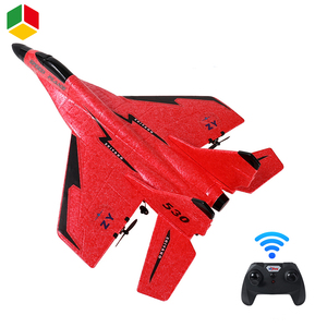 QS Toys 17 Inch DIY <strong>Remote</strong> Control Easy to Fly Durable <strong>Soft</strong> EPP Foam Airplane Outdoor Gliding Aircraft 2.4G RC Plane for Adult - Product Image 1