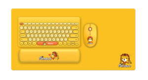 LK586 Personalización Inalámbrico Ergonómico Multimedia Mini Teclado y Ratón Combo accesorios de computadora