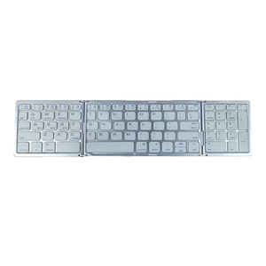 热销三折无线蓝牙键盘通用平板笔记本和多系统剪刀兼容性 - Product Image 4