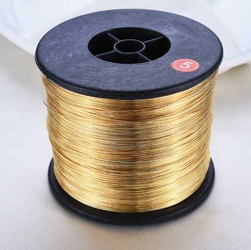 Brass Wire for Cleaning Balls Scourer 0.15 mm 0.16 mm 0.20 mm H62 H65 H68 Brass Copper Wire