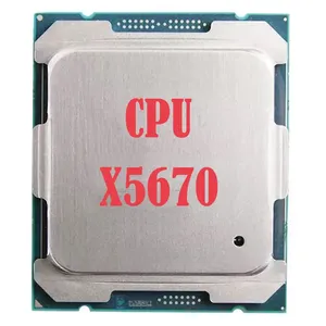 Intel Xeon X5670 CPU 2.93GHz โปรเซสเซอร์หกคอร์ Sever ใช้และบรรจุกล่อง LGA1366 พร้อมหน่วยความจําระบบ DDR4 แคช 12MB L3 - Product Image 3