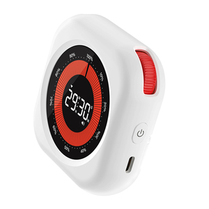 Temporizzatori digitali timbri visivi timbri Design Timer per bambini ricaricabile 3 luminosità Volume regolabile conto alla rovescia magnetico/Timer up - Product Image 2