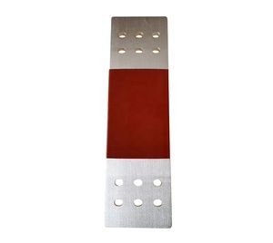 Standard Nickel-Plated Insulated Flat Copper <strong>Busbar</strong> for Power Distribution in Wind Power Systems - Product Image 1