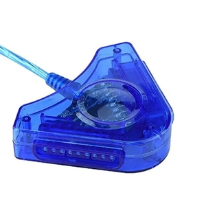 PS2游戏手柄至PS3电脑控制器转换器的双端口三角形USB适配器 - Product Image 4