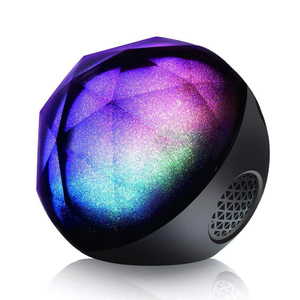 Colorful Ha Condotto La Luce Speaker Magic Sfera di Colore Carta di Mini Telecomando Senza Fili Audio Senza Fili BT Speaker - Product Image 2