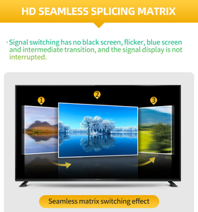 Conmutador de matriz sin costuras 4K 16 en 16, 4K @ 60 4K @ 30 16x16 HDM I - Product Image 4