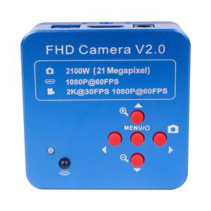 Kaiqu 21万像素全高清1080P 60FPS <span class=keywords><strong>USB</strong></span>视频数码显微镜摄像机，用于显微镜观察