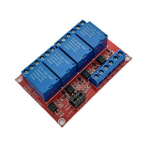 Modulo relè a 4 canali ad alto livello basso Trigger con 5V/12V/24V - Product Image 1