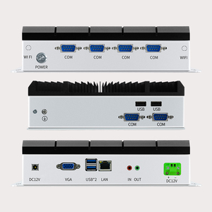 Mini <strong>Computer</strong> <strong>Processor</strong> J6412/<strong>I3</strong>/I5/I7/j1900 Dual LAN GPIO 6COM Industrial Fanless Mini <strong>Computer</strong>