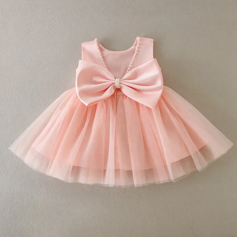 DMFGD First Birthday Outfit Girl Tulle battesimo abiti abiti per bambini per ragazze