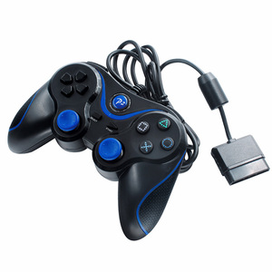 แผงควบคุมเกมสำหรับ PS 2, แผงควบคุมระบบสั่นแบบคู่ดีไซน์ P2คอนโซลเกมจอยสติ๊ก - Product Image 4