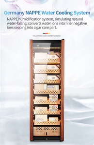 Premium Humidor Cabinet for Cigars with Temperature and <strong>Humidity</strong> Control - Product Image 4