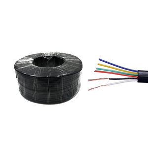 Bakır tel 26AWG 6P6C düz kablo 7/0.16mm OD : 2.4X6.8MM için EV3 NXT DIY - Product Image 1