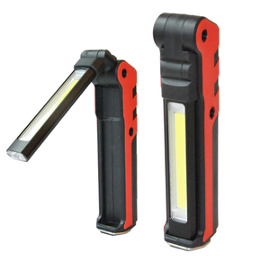 5W COB+0.5W SMD New LED Rechargeable COB Strong Working <strong>Light</strong> with Hook And Magnet at Bottom And SMD Flashlight - Product Image 1
