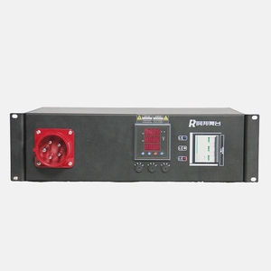 ST 12 Road 20A Equipo de distribución de energía Edison Plug 4 Road 19pin Salida Power Distro Box Distribuidor de energía