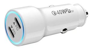 MODORWY 20WデュアルUSB Cカーチャージャー12-24V 5V3.1Aケーブルなし1 + 1 USB Cアダプター製品タイプ充電器 & アダプター - Product Image 2