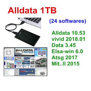 All Data X6 Auto Repair <strong>Software</strong> &amp; Tools 1TB 24-in-1 Electric Power English Language Diagnostic Tools with 12 Month Warranty