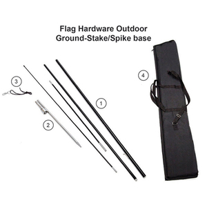 Tùy Chỉnh Quảng Cáo Ngoài Trời Polyester Khuyến Mại Cờ Kit Đứng Biểu Ngữ 2M 3M 4M Khuyến Mại Dấu Hiệu Sự Kiện Kinh Doanh Oriflamme - Product Image 6