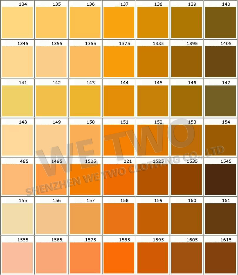 Color naranja
