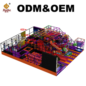 Sân chơi trong nhà lớn với trò chơi mê cung thiết bị chơi trong nhà mềm cho trẻ em - Product Image 3