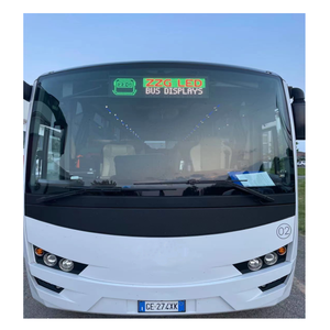 Bus ad alta luminosità LED destinazione anteriore posteriore display board RS485 RS232 DC9-34V telaio in alluminio personalizzabile OEM e ODM - Product Image 1