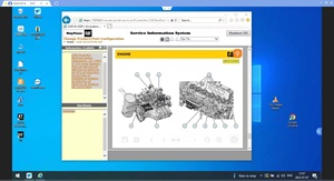 Omputer-Sistema de Información de servicio xcavator, iagnostic