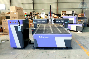 Máquina enrutadora cnc de china, cortador de cuchillo oscilante, cámara CCD para corte de gráficos/patrón de corte, 4x8 pies - Product Image 3