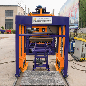 Macchina automatica per la produzione di blocchi di mattoni linea di produzione di mattoni QT5-15 macchina per la produzione di blocchi di Controller PLC - Product Image 2