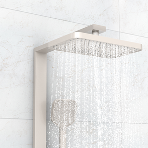 Juego de ducha con teclado Bluetooth inalámbrico resistente al agua con grifos termostáticos de excelente sonido para baño y Villa hechos de latón - Product Image 2