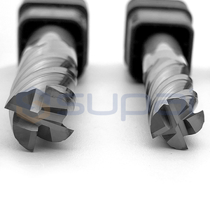 Supal 65 độ bất bình đẳng xoắn ốc <span class=keywords><strong>End</strong></span> phay Cutter công cụ cho kim loại 45 độ <span class=keywords><strong>End</strong></span> <span class=keywords><strong>Mills</strong></span> cho thép không gỉ 4 6 8 mét - Product Image 2