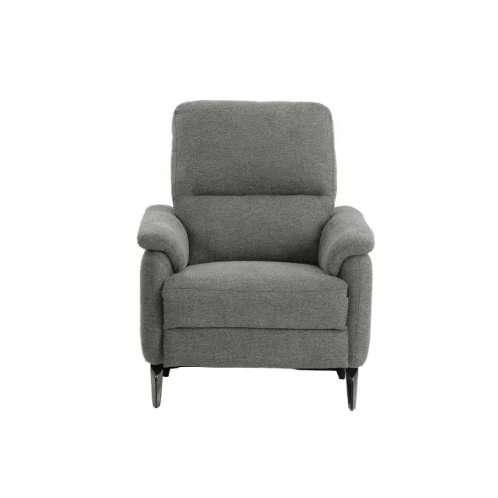 SX-81347-1 Design moderno Metal Power Recliner Móveis populares para casa de madeira para sala de estar com bom design de linho