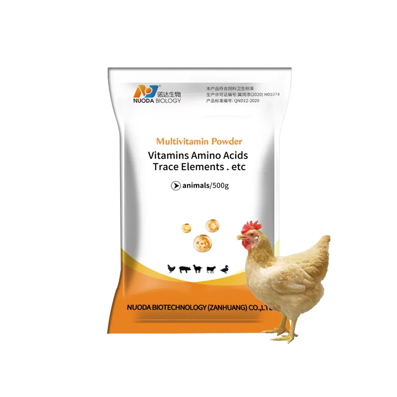 Suplementos vitamínicos y minerales animales para animales, multivitamínicos en polvo, aditivos para piensos para aves de corral