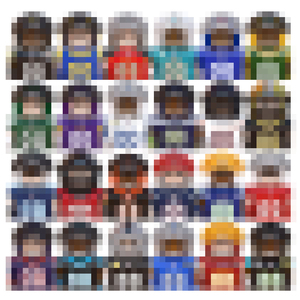 Tự Làm Mini Đồ Chơi NFL Đội Bóng Đá Bóng Bầu Dục Máy Nghe Nhạc Steelers Rams Buccaneers Cá Heo Xây Dựng Khối Bộ Đồ Chơi Trẻ Em WM6133-WM6136 - Product Image 1