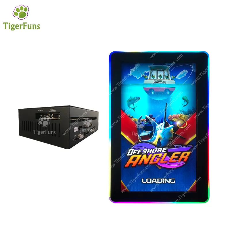 Factory Direct Sale 5 in 1 Fusion 5 Skill Video Games 43" /32" Touch Screen Coin Operated Metal Cabinet/Game Board