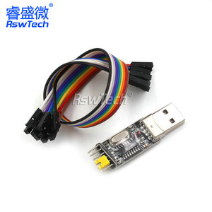 USB-zu-TTL-Wandler UART-Modul CH340G CH340 3,3 V 5-V-Schalter PL2303 - Product Image 4