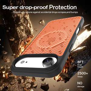 2025 fabrika yapılan 17 lüks kabuk ısı dağılımı tasarım damla geçirmez koruma telefon kılıfı iPhone 17 hava Pro Max için kapakları - Product Image 3
