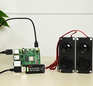 <strong>Raspberry</strong> <strong>PI</strong> 4B/Jetson Nano USB to audio decoding module USB microphone horn computer <strong>sound</strong> card